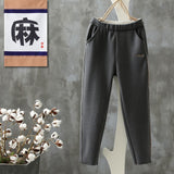 Harem Winter Warm Pants For Women Loose Velvet Women's Plus Size Casual Thick Woolen Pants Winter Ankle Length Trousers Cotton