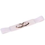 Fashion PU Leather Elastic Wide Belts for Women Stretch Thick Waist Dress Plus Size By Beltoxfine