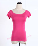 New 2021 Summer Fashion Sexy Off The Shoulder Tops For Women Casual Short Sleeve Cotton T-shirts Black White Red Gray Blue Black