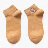 New Fashion Women Short Socks Slippers Cotton Cartoon Socks Harajuku Korean Style Spring Winter Socks Cute For Girls Female